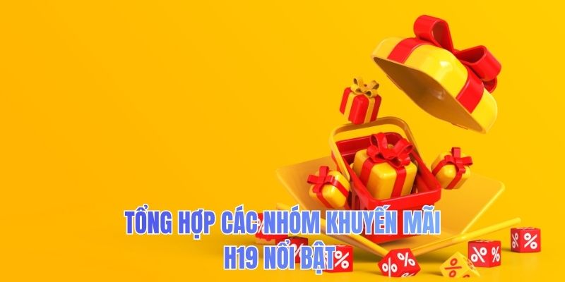 Tổng hợp các nhóm khuyến mãi H19 nổi bật 